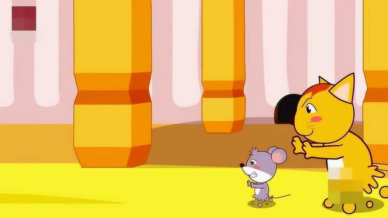 精选儿歌 《小老鼠上灯台》小老鼠偷油吃下不来_腾讯视频