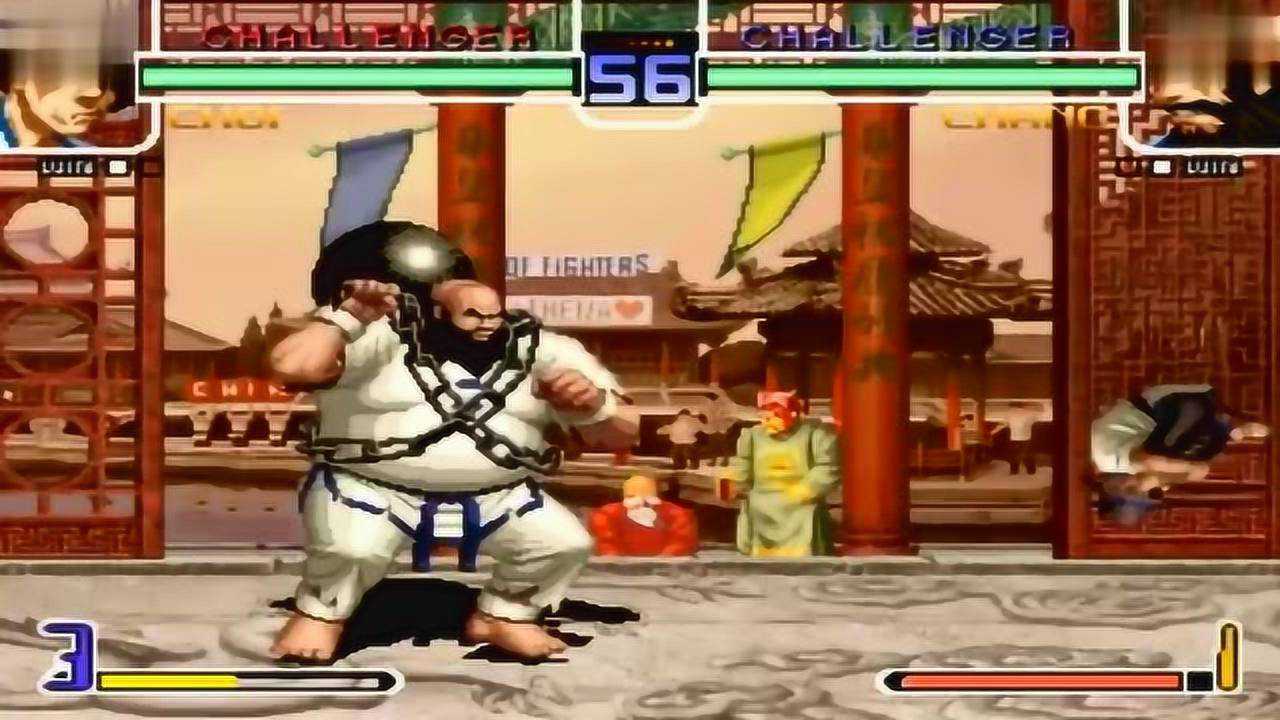 拳皇 当最胖的和最瘦的打了起来, 陈国汉 别说我以大欺小!