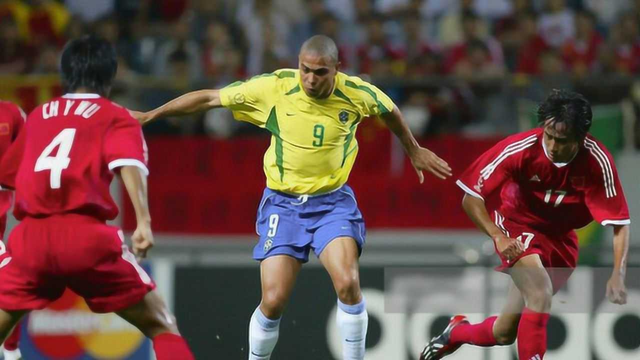 中国队第一次闯入世界杯 结果成了陪大罗一起进行攻防演练