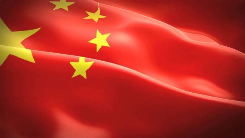 国旗飘动无水印led