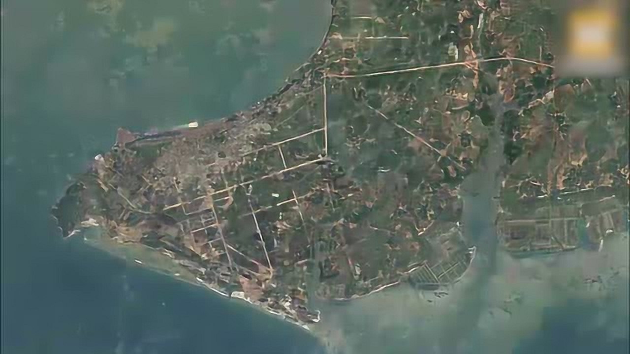 卫星地图看广西北海30年发展