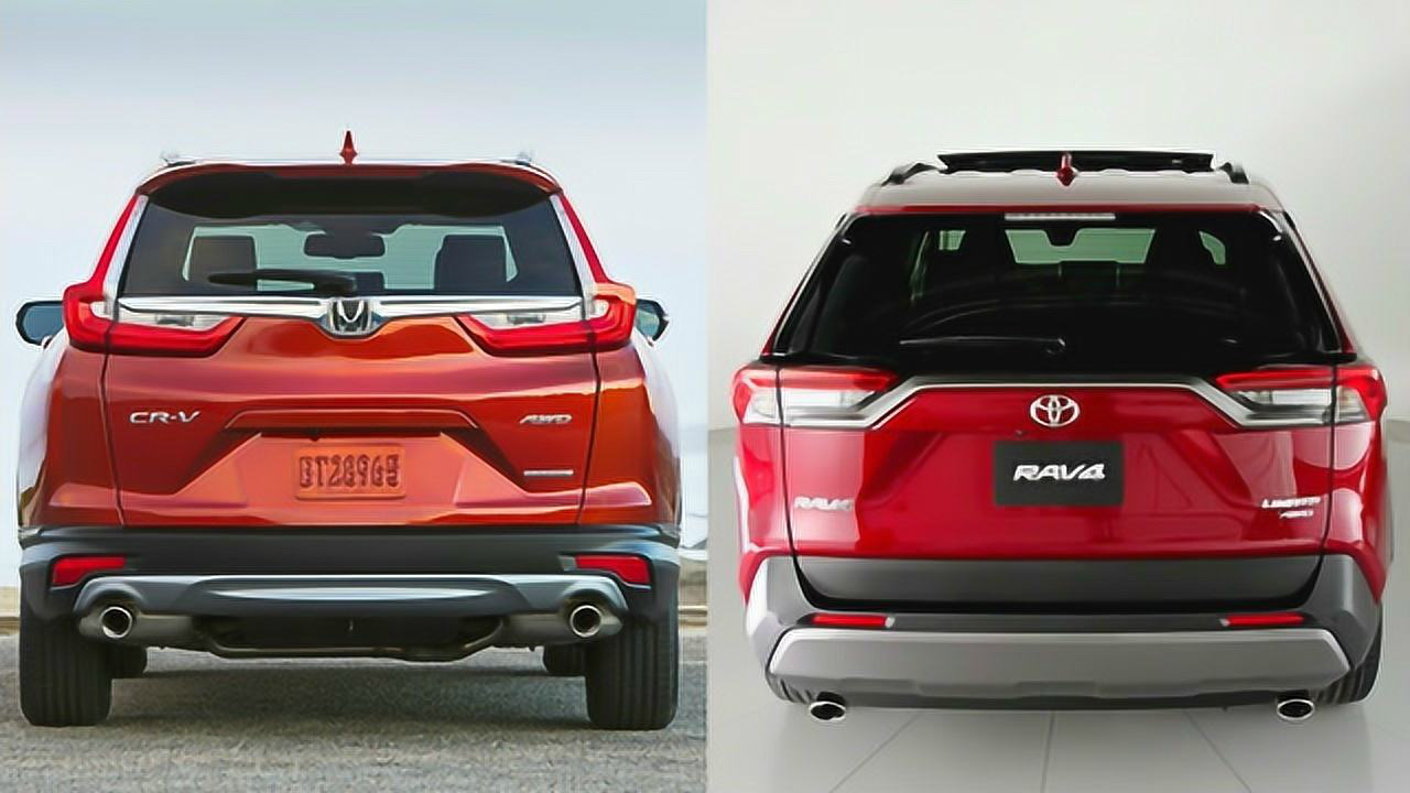 20万的suv,全新本田crv vs 丰田rav4,你会更喜欢哪一款