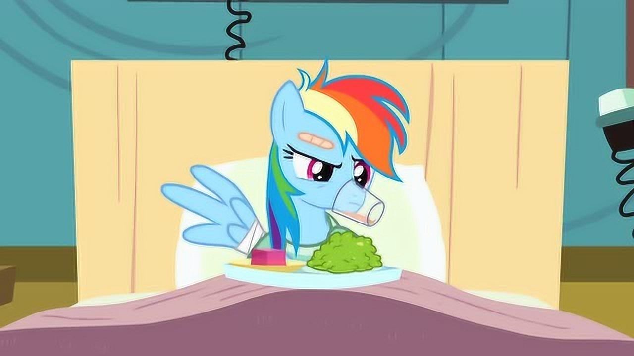 小马宝莉云宝在医院里无聊死了她快憋出了病