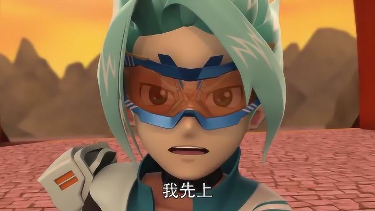 星兽猎人蓝夜发射严霜冰爆把暗火兽王和结晶兽王给冻住了