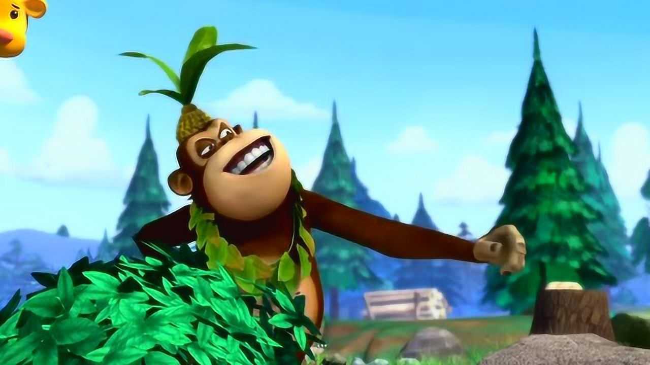 熊出没:吉吉国王唱歌特别难听,光头强吧他给关了起来