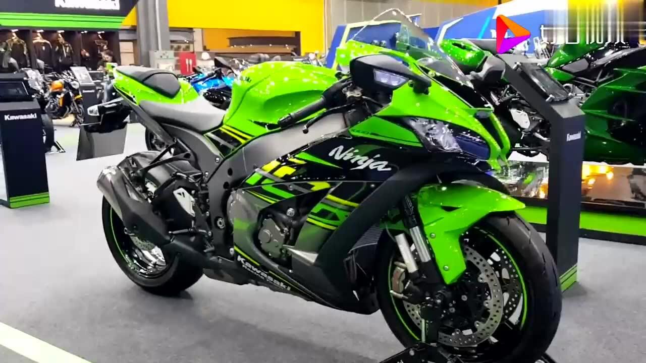 为速度而生,实拍2018款川崎zx-10r,国内售价24.19万!