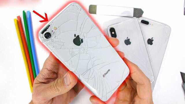 老外修复iPhone玻璃后盖泡196℃液氮用刀刮?放国内可能要挨揍!