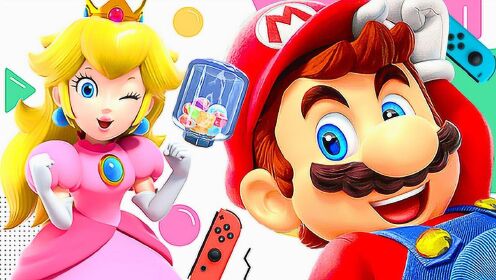 小熙屌德斯 马里奥派对 摇罐子打水枪动力浇花大赛!