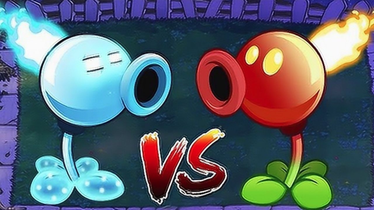 寒冰射手 vs 豌豆射手,看谁才是打僵尸最厉害的