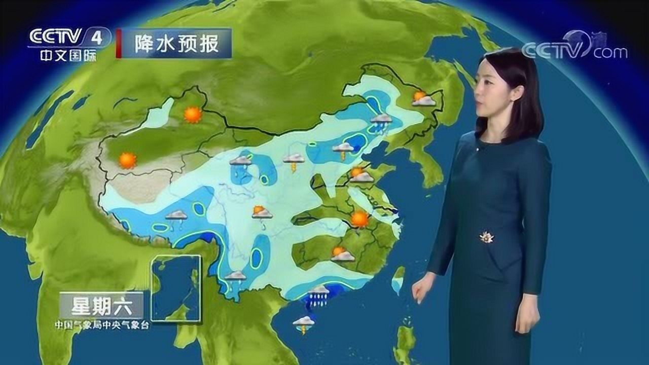 中央氣象臺中文國際天氣預報:紐約,華盛頓會有小雨轉中雨