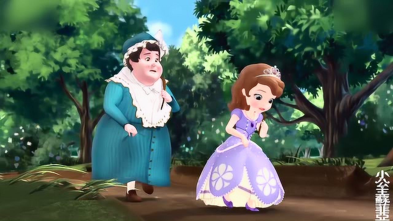 小公主苏菲亚苏菲亚不小心摔倒在泥潭中弄了一身泥巴