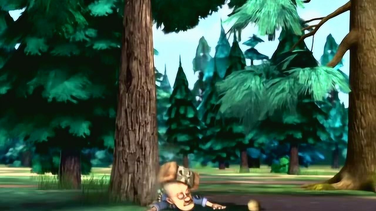 熊出没光头强和森林保护者熊兄弟之间上演三天保姆