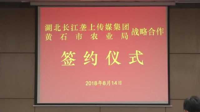 探索“传媒+农业”,助力黄石农业升级!