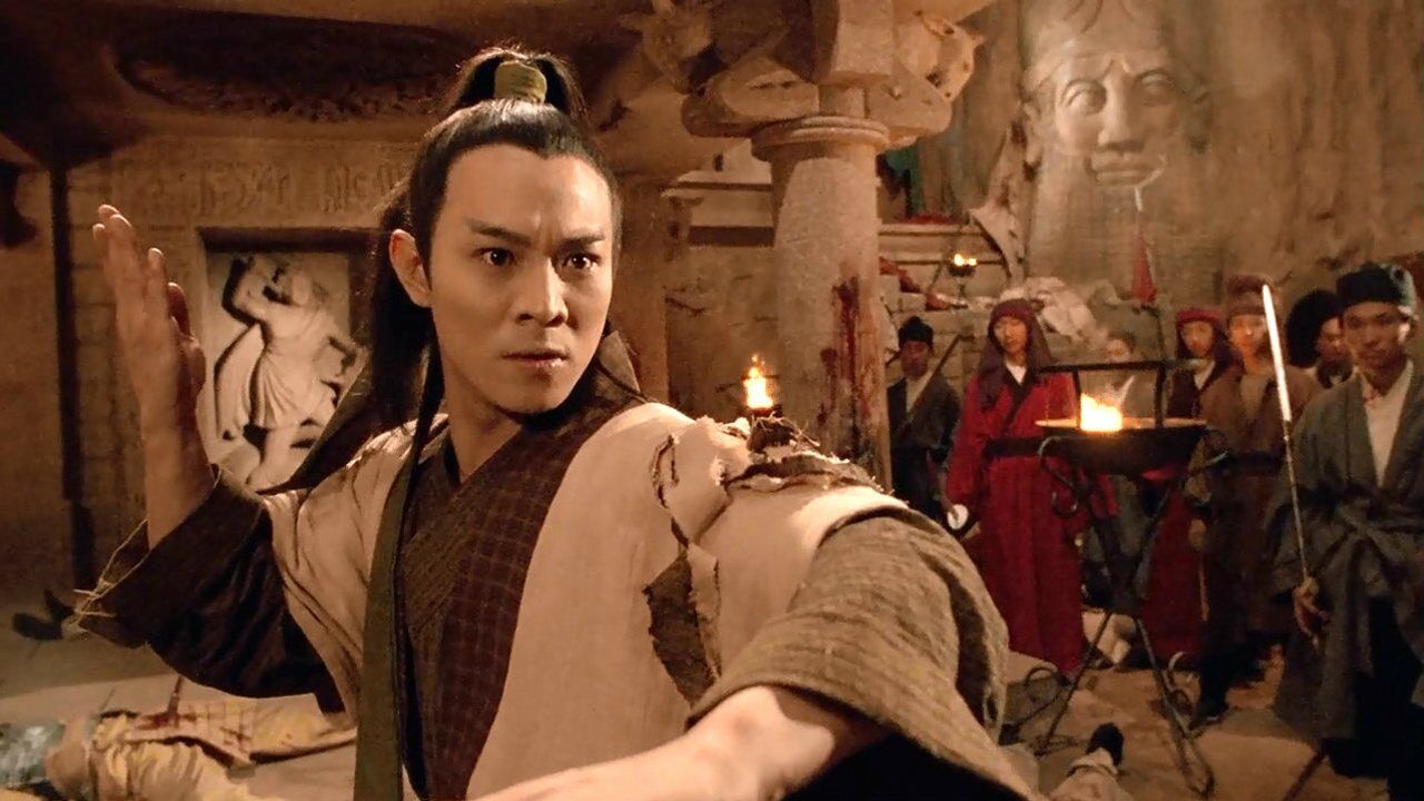 经典武侠片张无忌光明顶大战六大门派一战成名