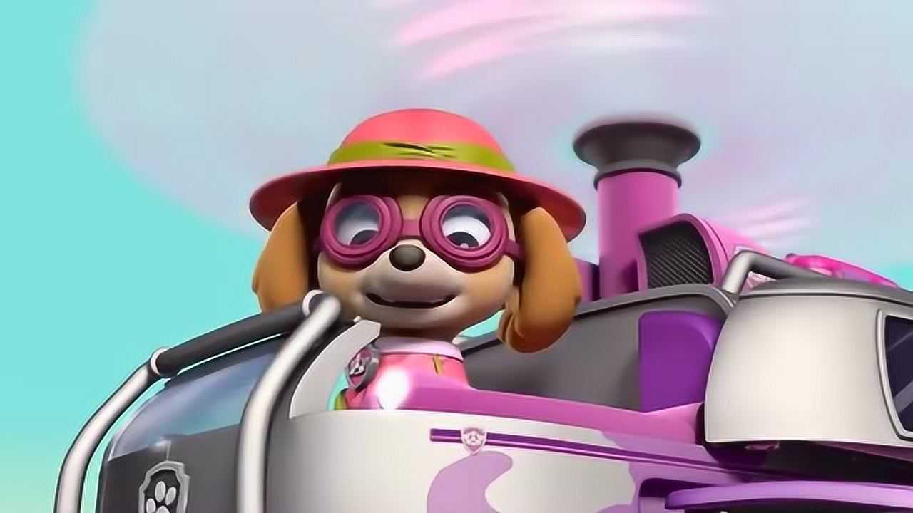 汪汪队立大功汪汪队摘下韩丁那的魔法面具终于变回正常人了