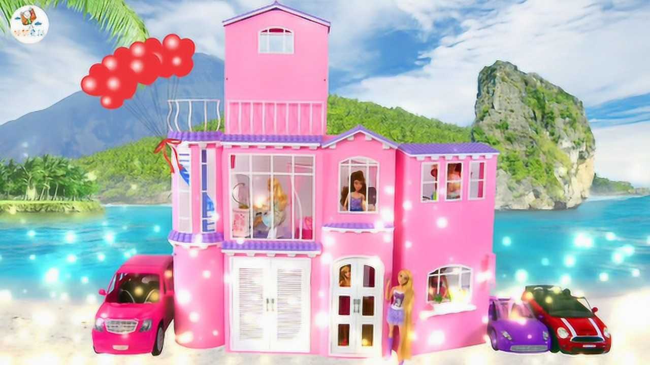 芭比之梦想豪宅娃娃屋图片