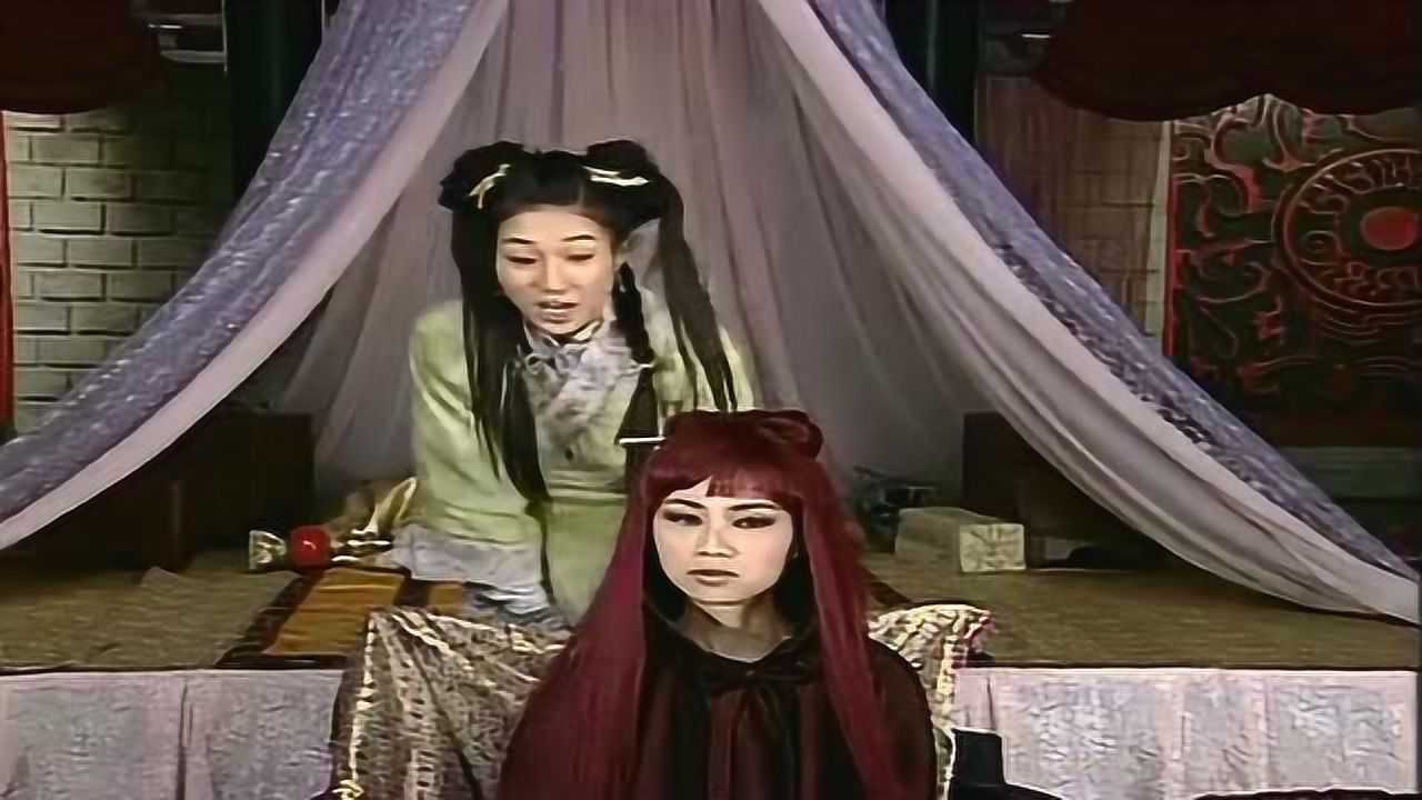 搜神传好彩妹帮千年蛇妖梳头想用善心来感化她改邪归正