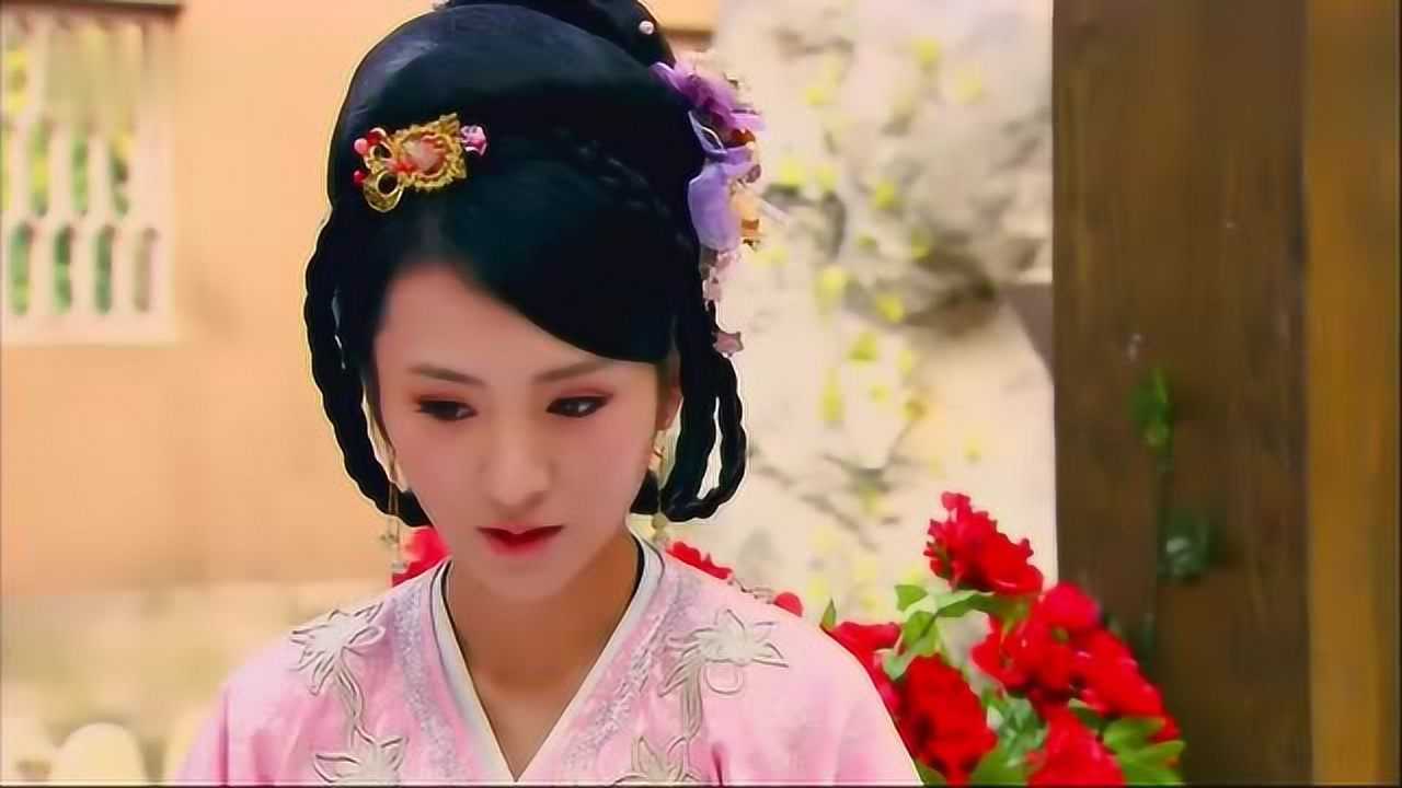 隋唐英雄花大脚撮合秦琼和紫嫣想让他们成婚