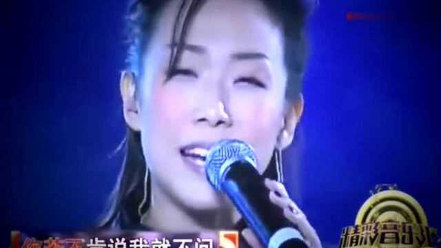 林忆莲一首《伤痕》经典怀旧,你能听得懂这首歌吗?96年的歌