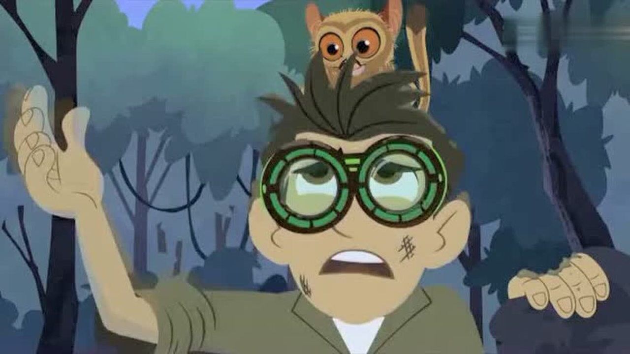 动物兄弟:克里斯学眼镜猴爬树