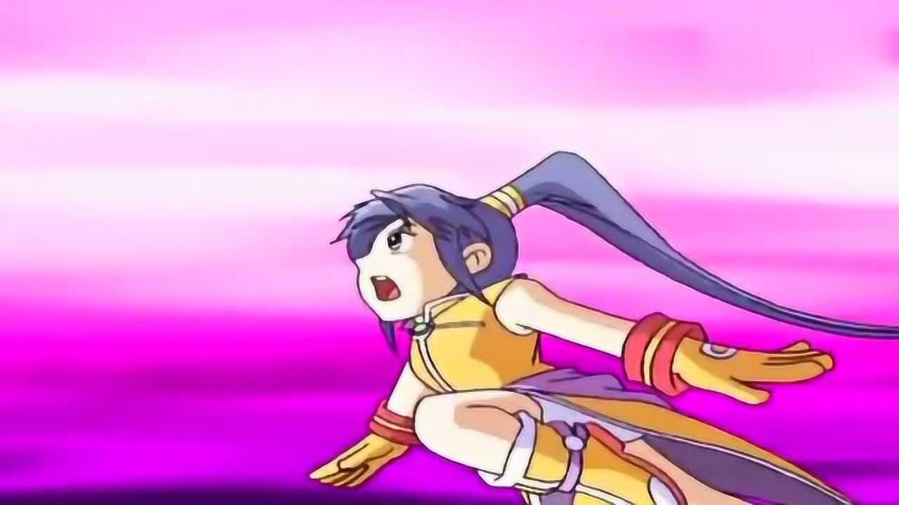 《神兵小将》灵剑双子不负众望终于及时出现,紫剑兽变身加入战斗