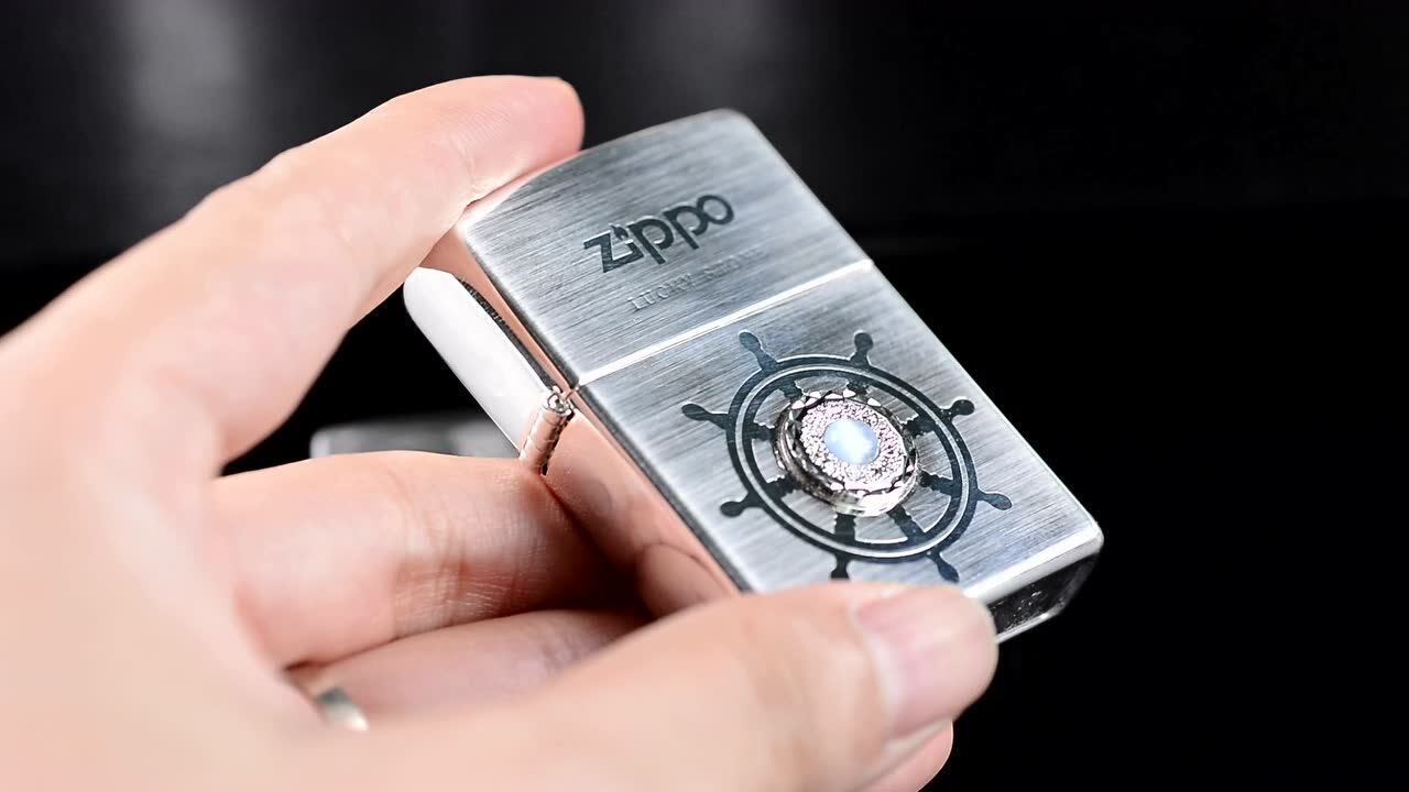 zippo之宝幸运石打火机