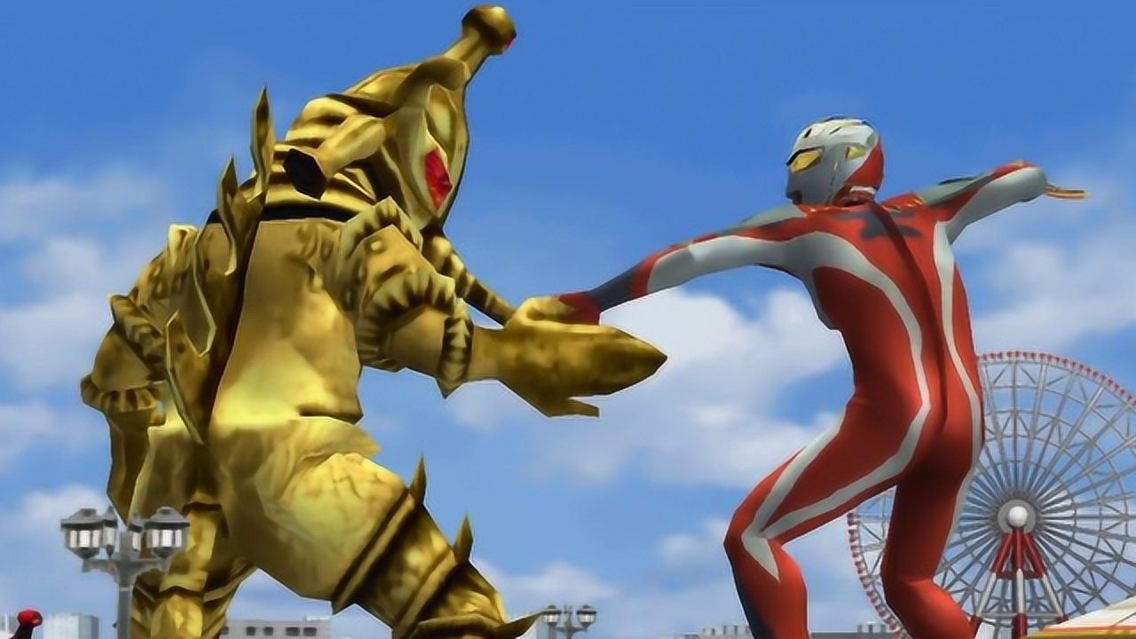 黄金赛文奥特曼对战希波利特星人