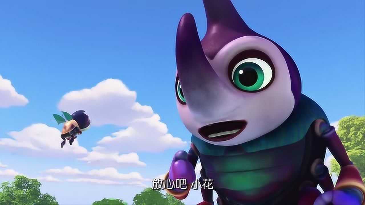 宇宙护卫队:超级甲虫好厉害,居然把巨石推开了!