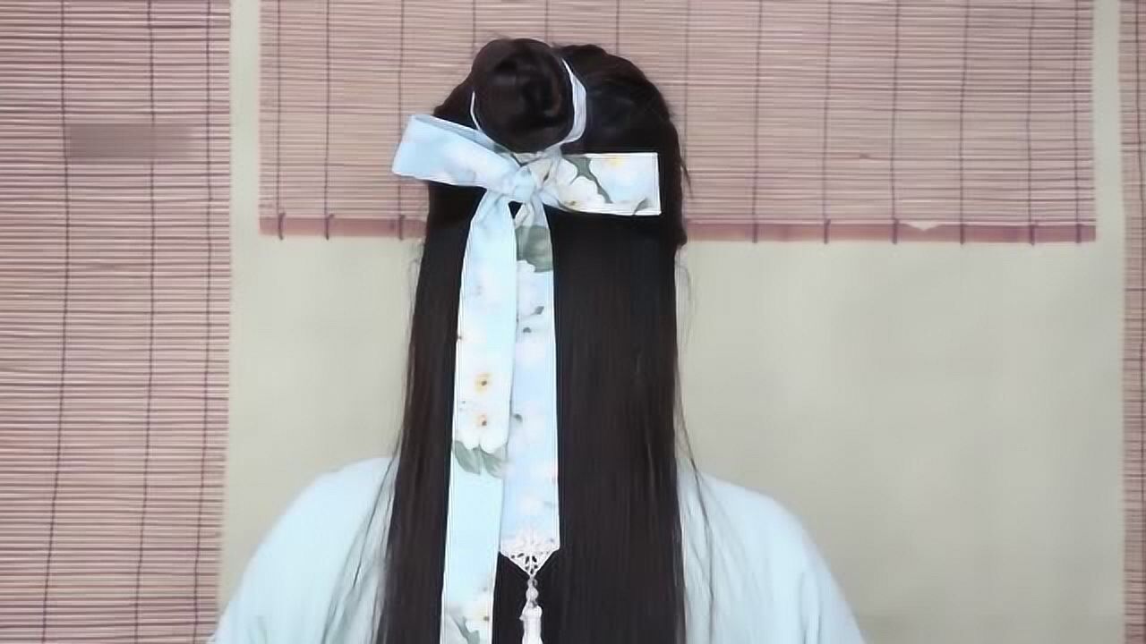 豆蔻年华第一季超美的汉服发带发型