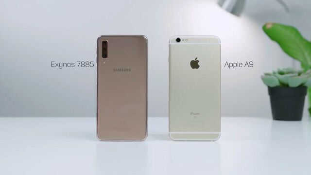 iPhone 6s Plus对比三星 A7 2018,苹果A9处理器还能再战三年