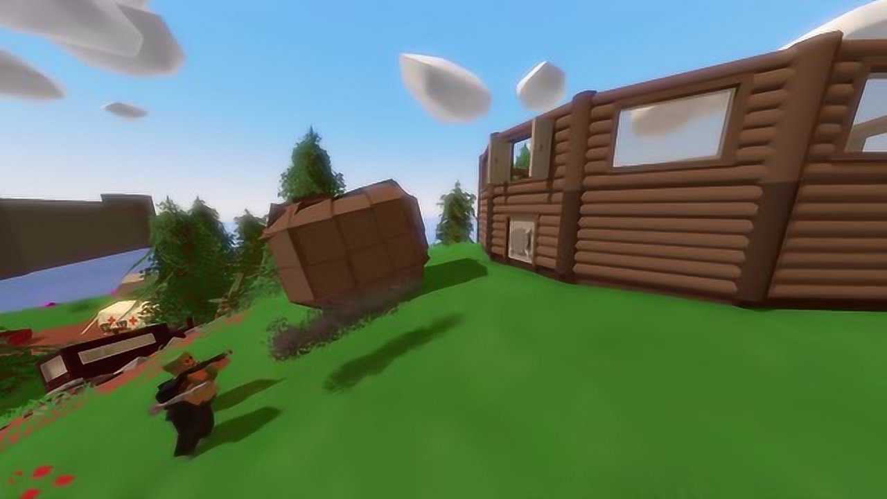 沙盒生存游戏《unturned》,大神技术,果然不是吹的!