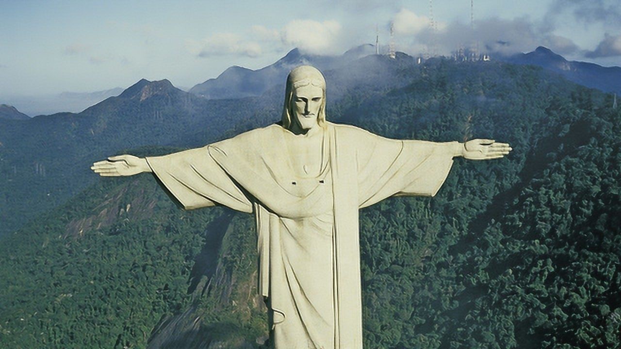 巴西首都坐拥全球最大耶稣像曾遭雷劈两次现在依然屹立不倒