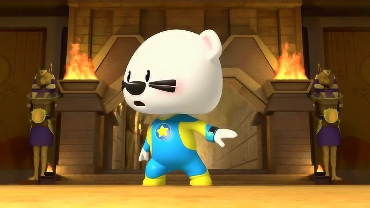 超级小熊布迷得到能量的大祭司变得更加强大了