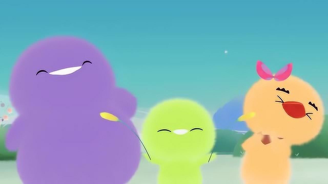 《小鸡彩虹第四季》小鸡彩虹们在唱歌,真好听