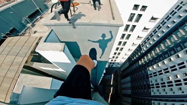 Mumbai Rooftop Parkour POV