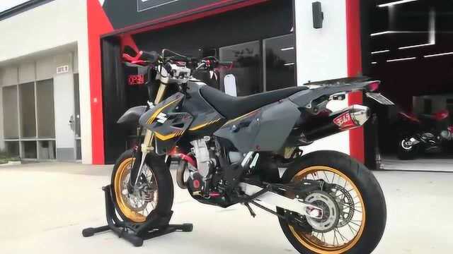 中量级越野机车,实拍铃木DRZ 400 SM