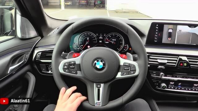 2019 宝马BMW M5新车到店,坐进车内感受下啥叫顶级性能跑车