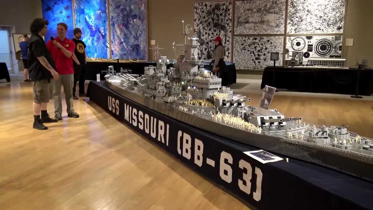 乐高:依阿华级密苏里号战列舰