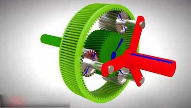 自动变速器:行星齿轮机构工作原理动画演示,清楚明了!