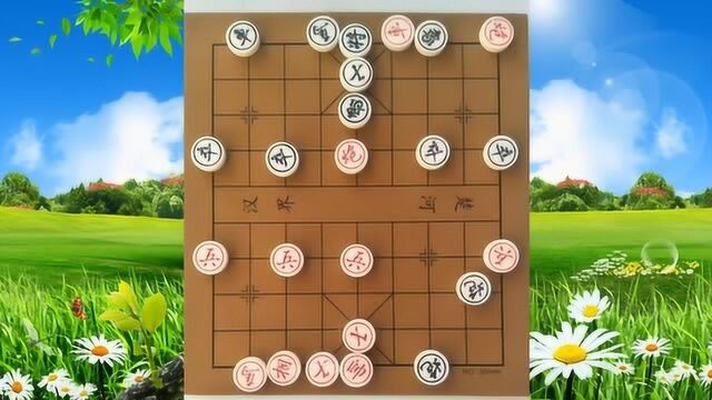 中国象棋:棋王秘籍,精妙弃车,天地炮绝杀