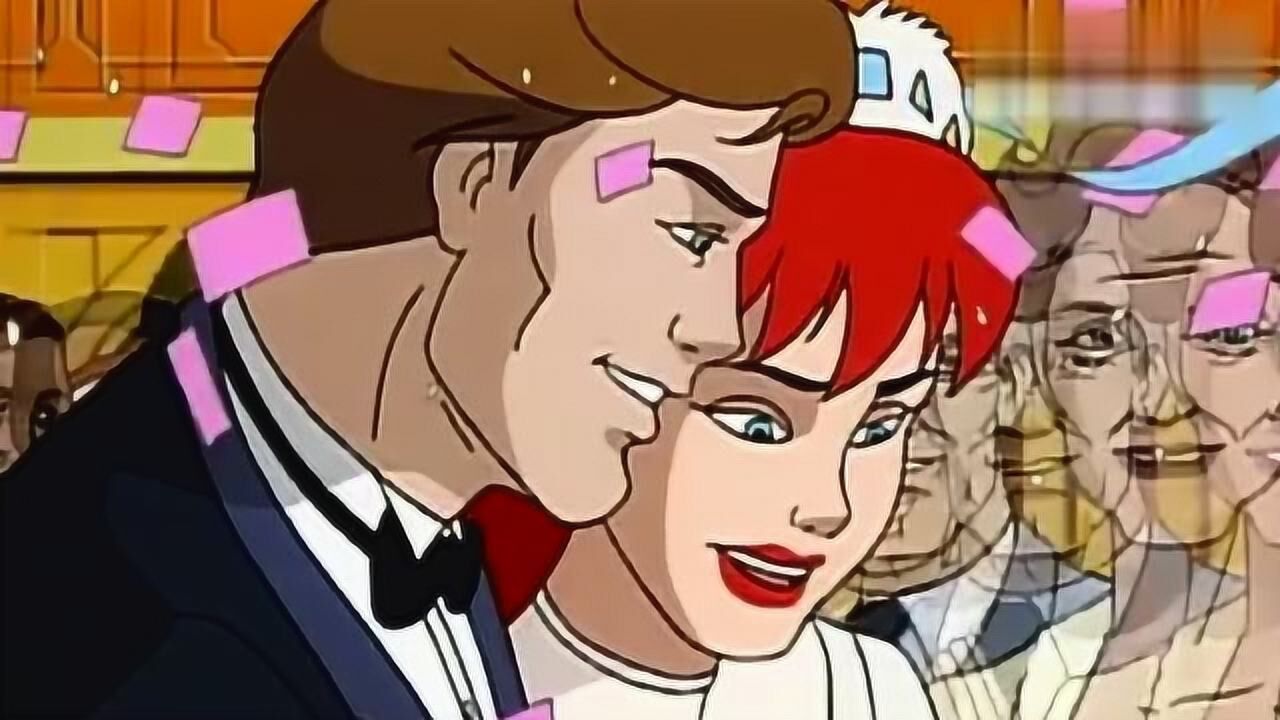 帕克与玛丽简终于举行婚礼了,奔向爱情的样子好幸福