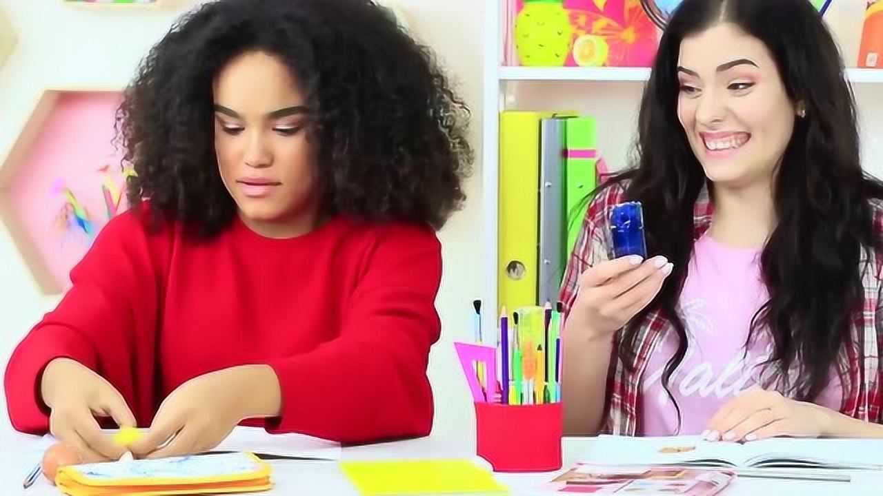 校园恶作剧:创意diy有趣的糖果手环,被学生气得赶紧吃颗压压惊!