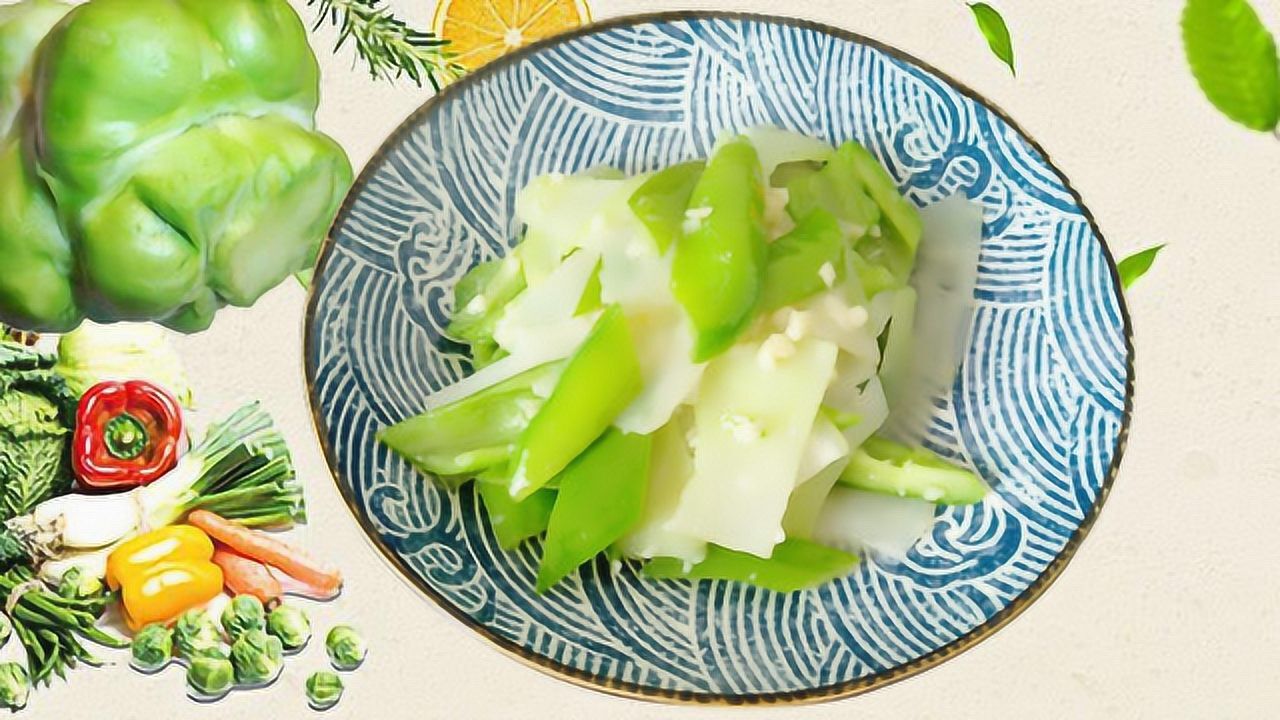 小伙教你"素炒羊角菜",经济实惠有营养,简单易学