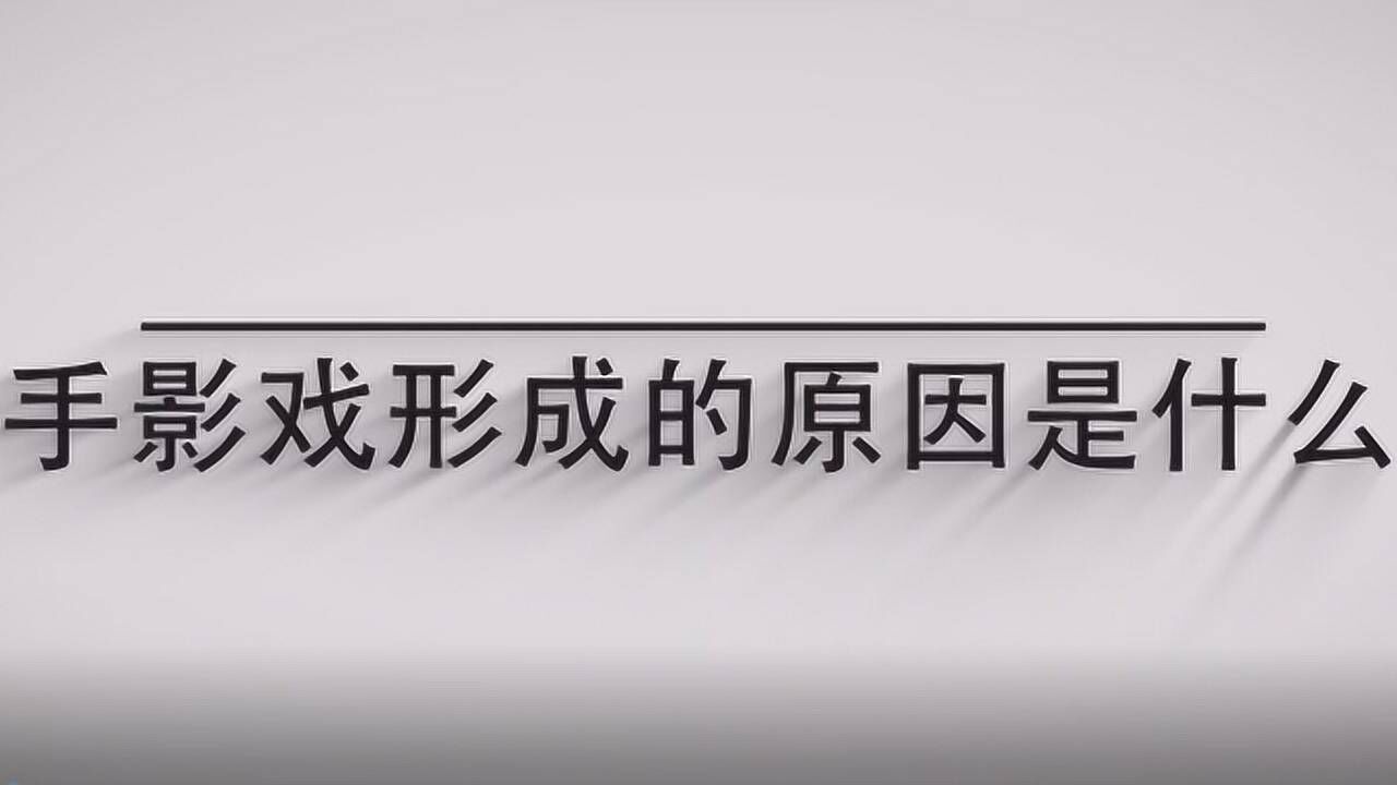 手影戏的原理,是利用光的直线传播腾讯视频