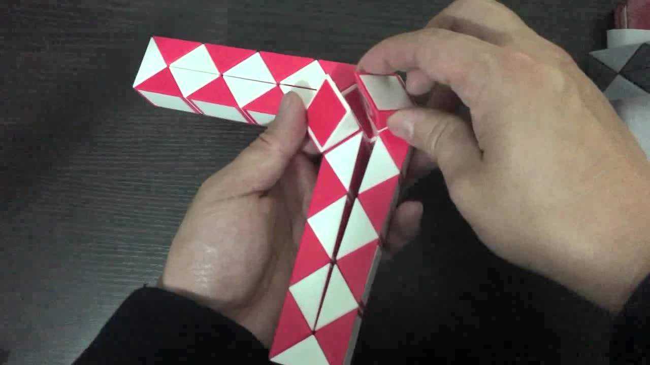 36段魔尺变回旋镖的2中方法魔方小队长百变魔尺