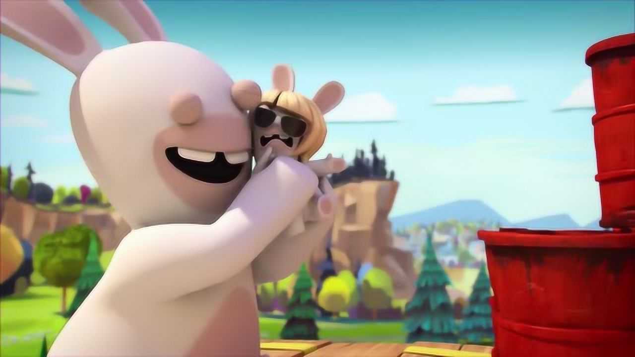 疯狂的兔子3:金刚兔你见过吗,超可爱哦!