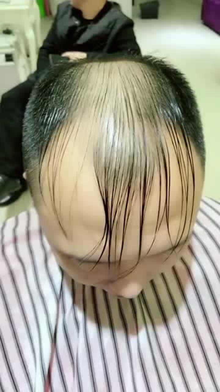 能拯救地中海的发型小伙的手艺高超啊掉头发的收藏了吧