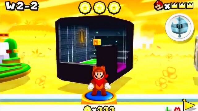 SuperMario3DLand超级马里奥3D大陆22世界阴暗地下