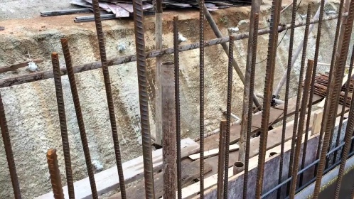 水池外墙水平钢筋做法