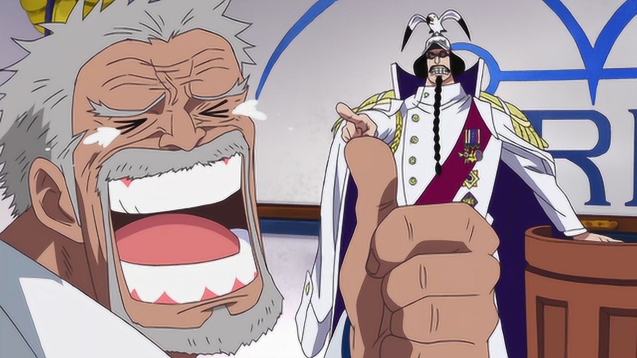 海贼王:卡普是路飞的亲爷爷吗?得知路飞遇难还能大笑?